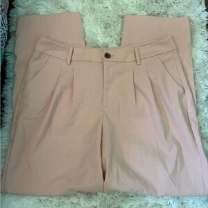 A New Day Women's Pink Pleated Stretch Dress Pants size 10